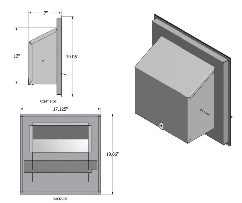 Daikin 25% Motorized Downflow Fresh Air Damper, Large - DDN25MFDPGCHML