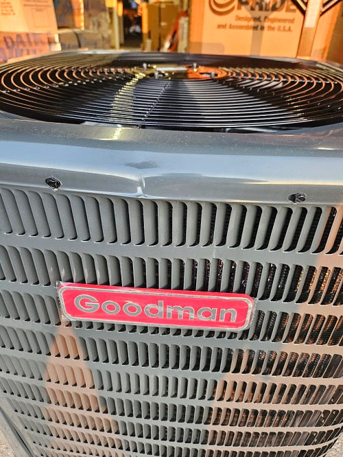 Scratch and Dent 2 Ton Up To 14.4 SEER2 Goodman Heat Pump Condenser Model - GLZS4BA2410-2411102496