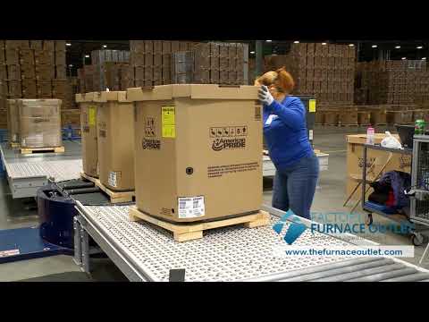 Goodman 2 Ton 13.4 SEER2 60,000 BTU Multi-Positional Air Conditioner and Gas Furnace Package Unit - Goodman Video