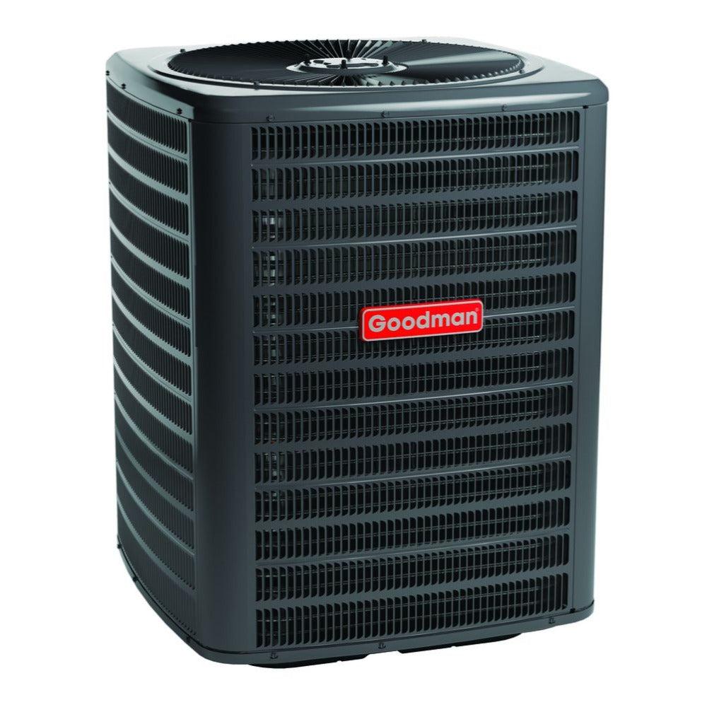 1.5 Ton 15.2 SEER2 Goodman Air Conditioner GSXM401810 with Modular Blower MBVC1201AA-1 and Vertical Coil CAPTA1818B4