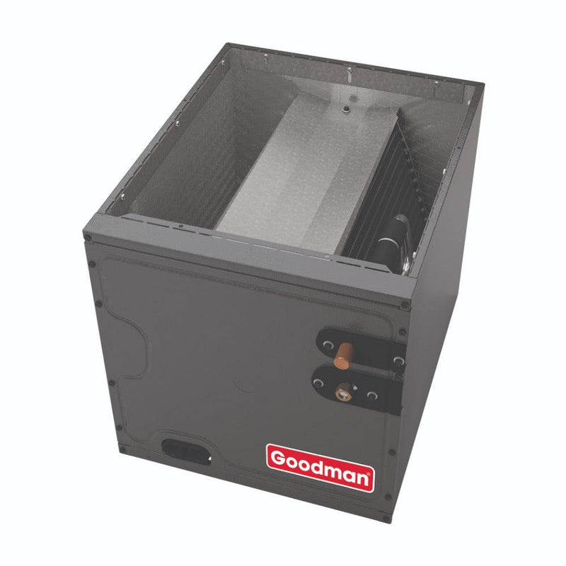 2 Ton 15.2 SEER2 Goodman Heat Pump GSZH502410 and 96% AFUE 80,000 BTU Gas Furnace GCVC960804CN Downflow System with Coil CAPTA3026C4 - Coil Top View