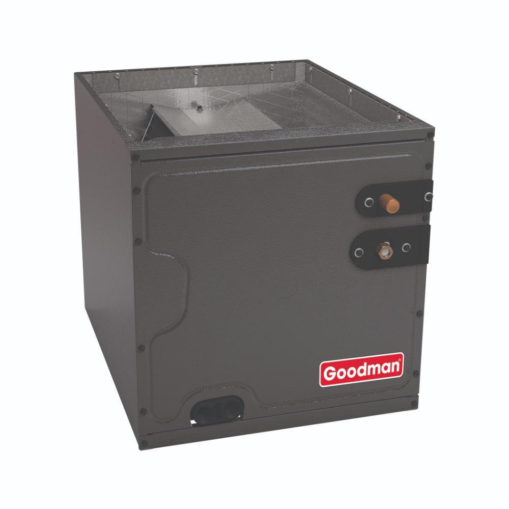 3.5 Ton 14.5 SEER2 Goodman AC GSXN404210 and 80% AFUE 80,000 BTU Gas Furnace GM9S800804CX Upflow System with Coil CAPTA4230C4 - Coil Front View