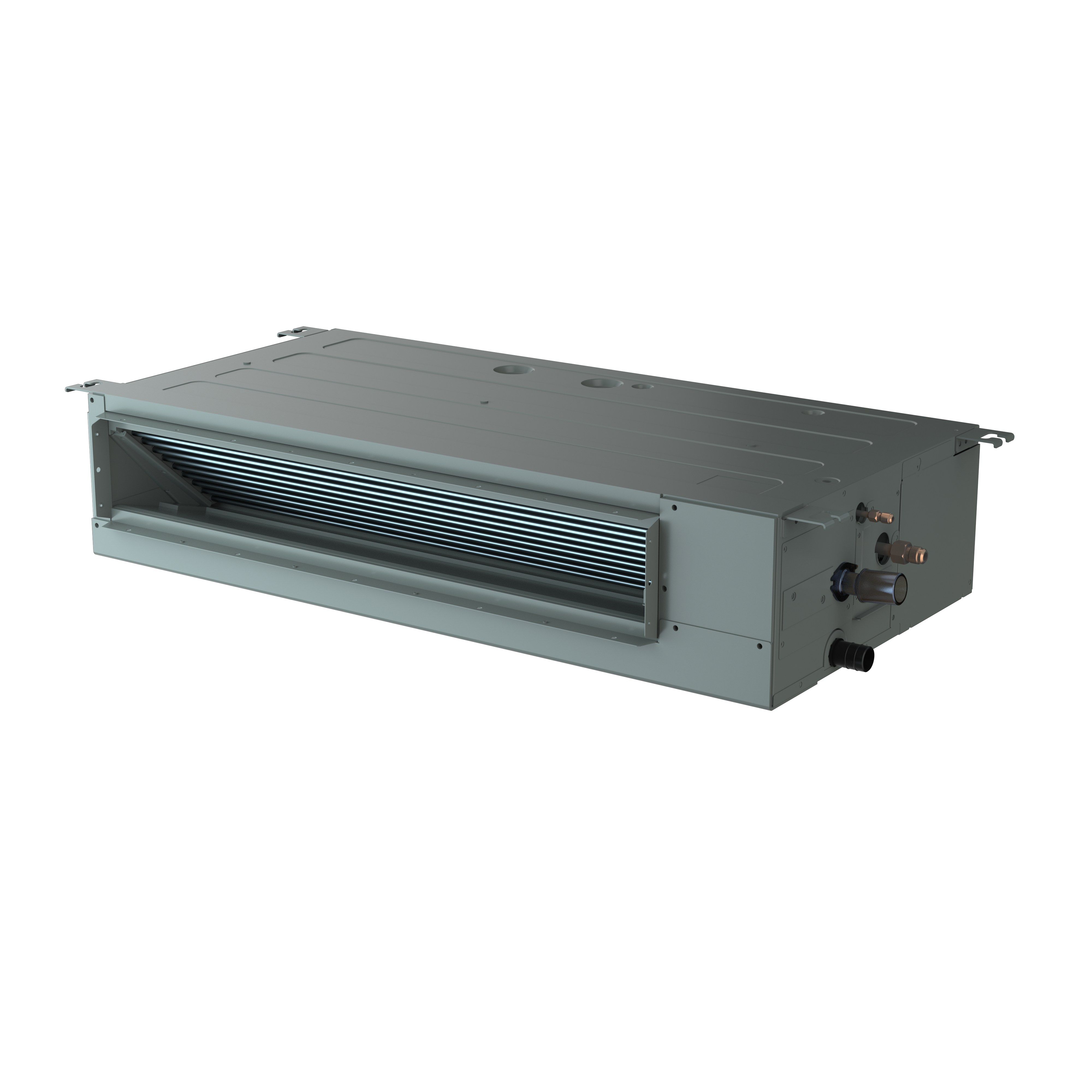 Air-Con 42,000 BTU 20 SEER 4-Zone Concealed Duct 9k+9k+12k+12k Mini Split Air Conditioner and Heater System