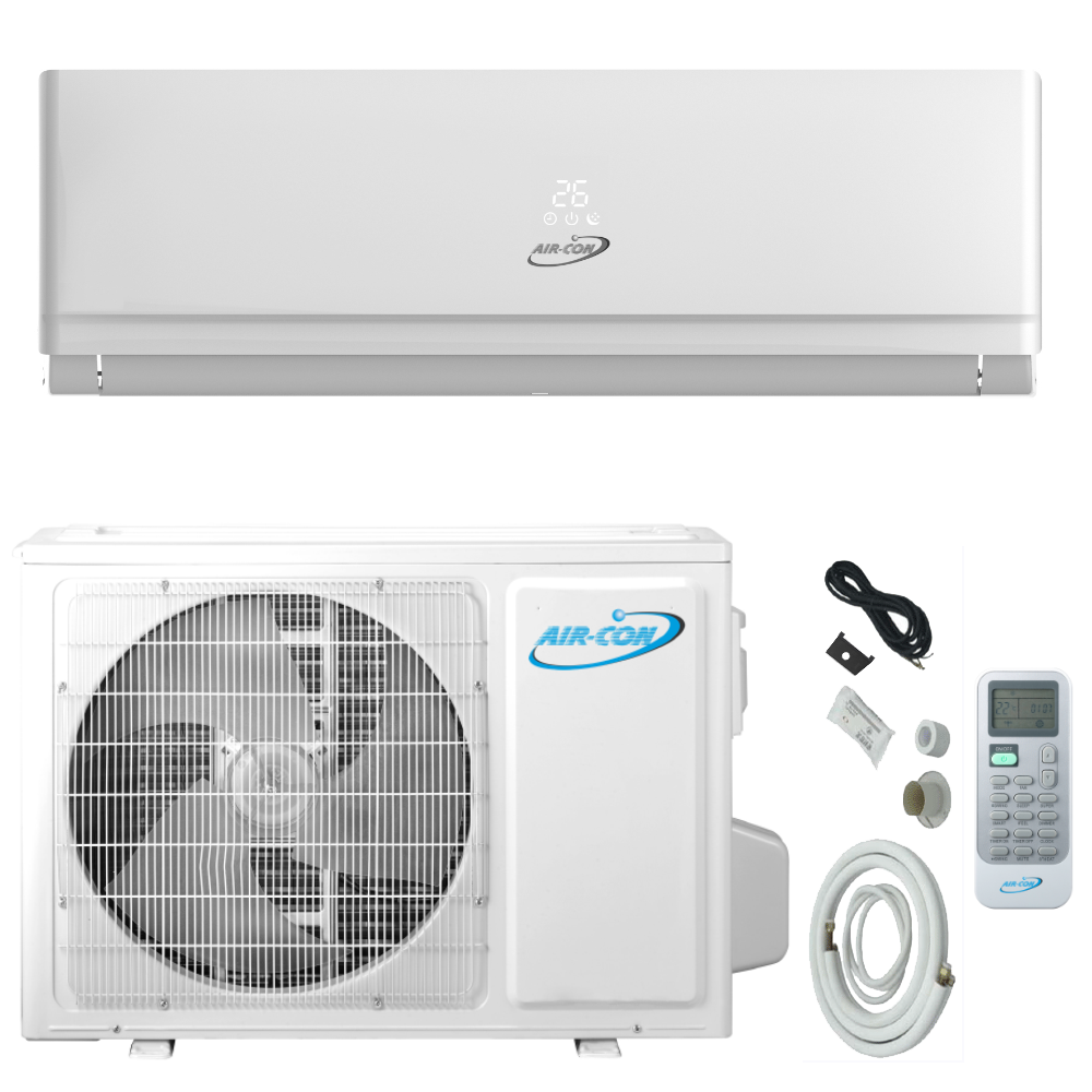 Air-Con Eclipse Series 36,000 BTU 16.4 SEER Single Zone Ductless Mini Split Air Conditioner and Heater System