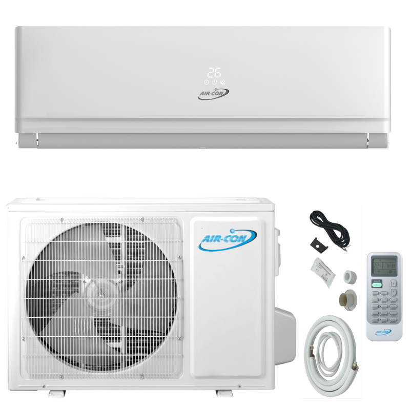 Air-Con Eclipse Series 36,000 BTU 16.4 SEER Single Zone Ductless Mini Split Air Conditioner and Heater System