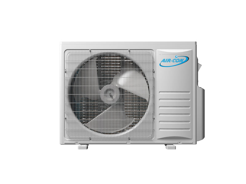 Air-Con Sky Pro Series 9,000 BTU 19 SEER Single Zone Concealed Duct Mini Split Air Conditioner and Heater System