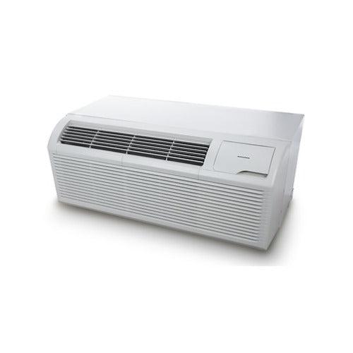 Amana Distinctions Model 14,700 BTU PTAC Unit with 3.5 kW Electric Heat - Angled View