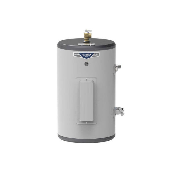GE 10 Gallon 120V Electric Point-of-Use Tank-Style Water Heater - Front View