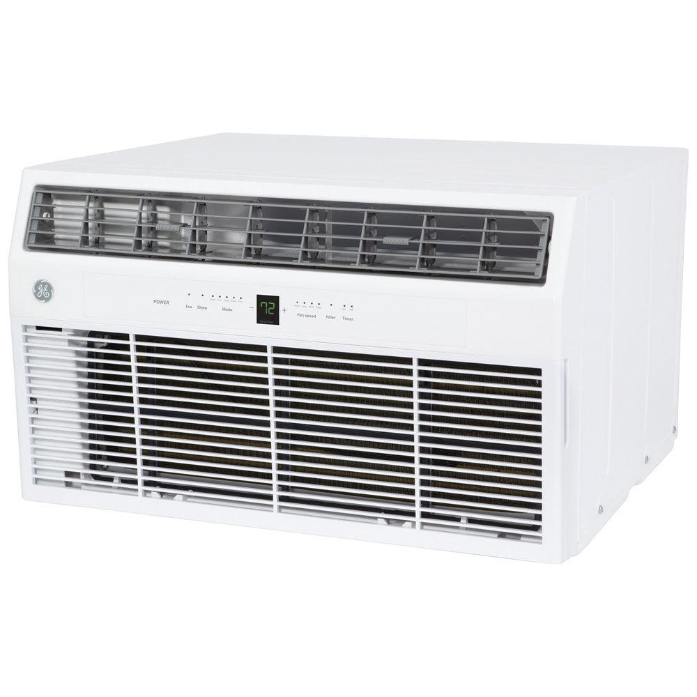 GE 10,000 BTU Through-the-Wall Air Conditioner with 3.5 kW Electric Heat