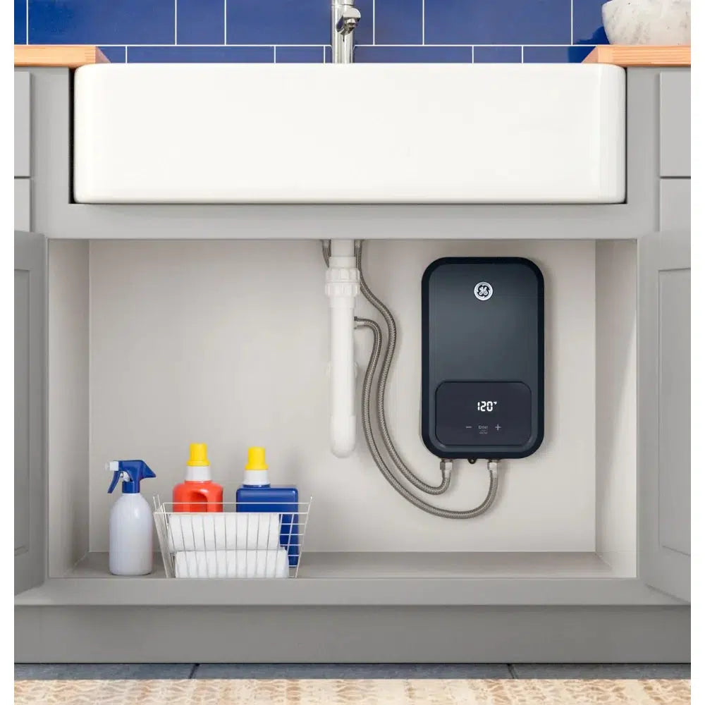 GE 5.5 kW 240V Point-of-Use Electric Tankless Water Heater - Field Installed