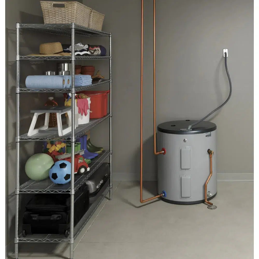 GE RealMAX 36 Gallon Capacity Side Port Lowboy Electric Water Heater