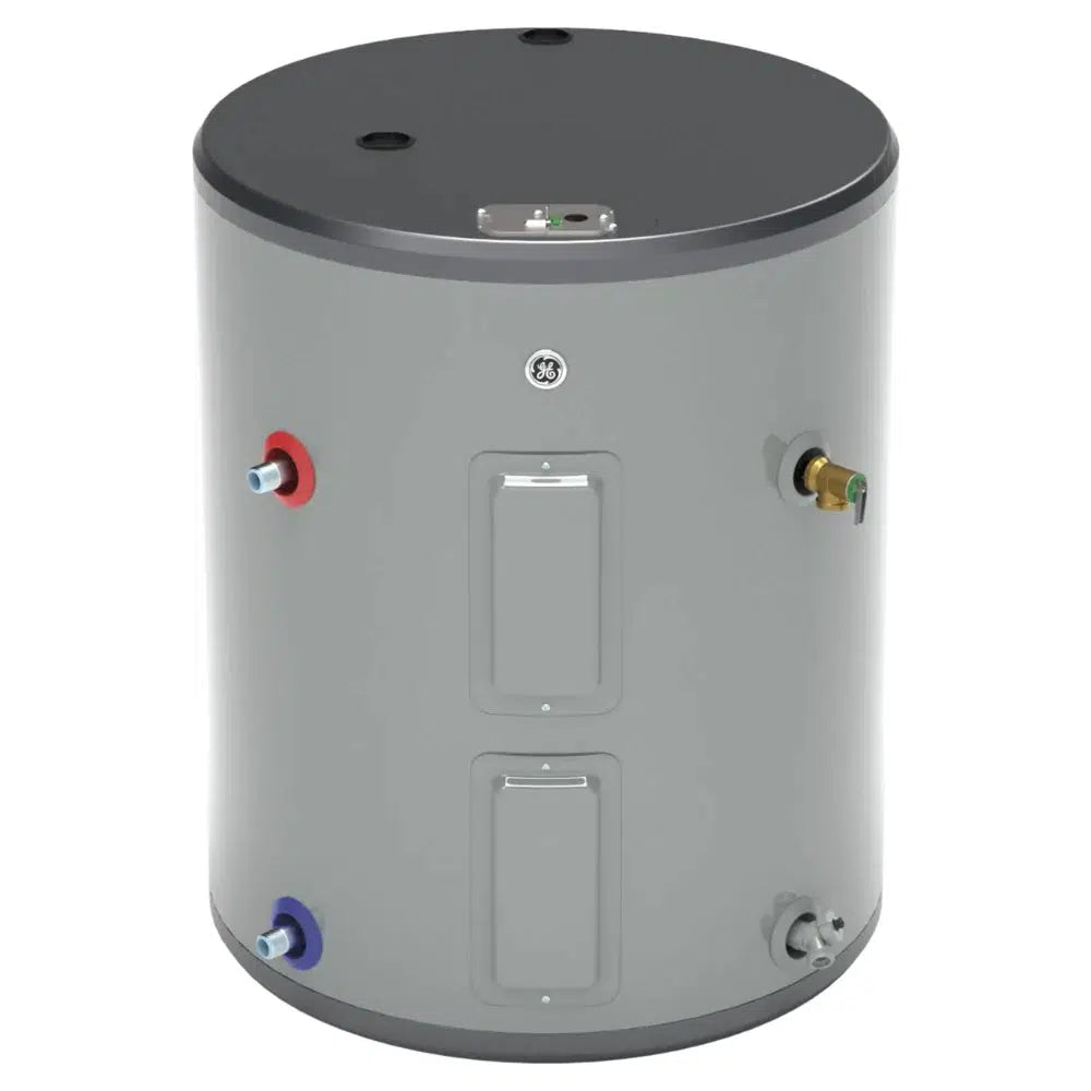 GE RealMAX 36 Gallon Capacity Side Port Lowboy Electric Water Heater