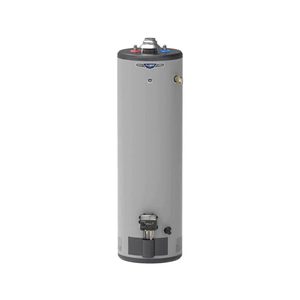 GE RealMAX Atmospheric 30 Gallon Capacity Tall Natural Gas Water Heater - Front View
