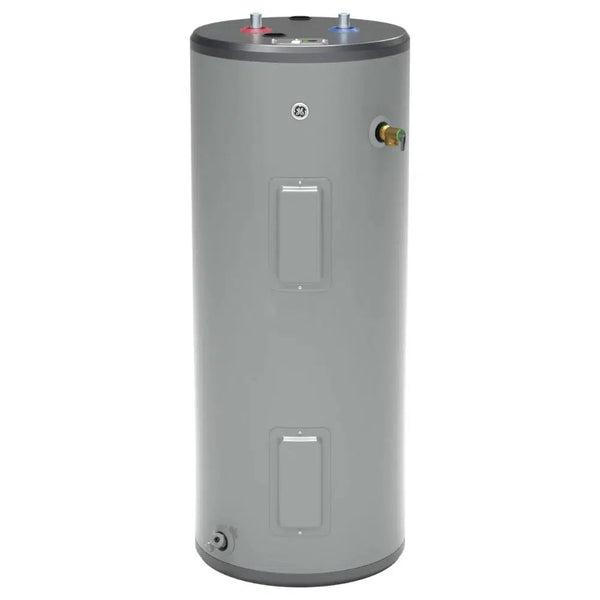 GE RealMAX Choice Model 30 Gallon Capacity Tall Electric Water Heater - Front View