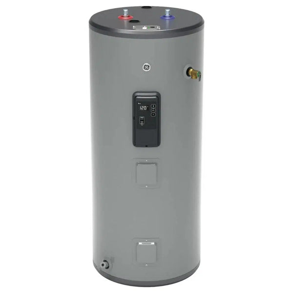 GE Smart Choice Model 40 Gallon Capacity Short Electric Water Heater - Front View