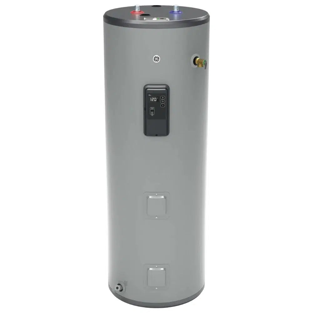 GE Smart Choice Model 50 Gallon Capacity Tall Electric Water Heater - Front View