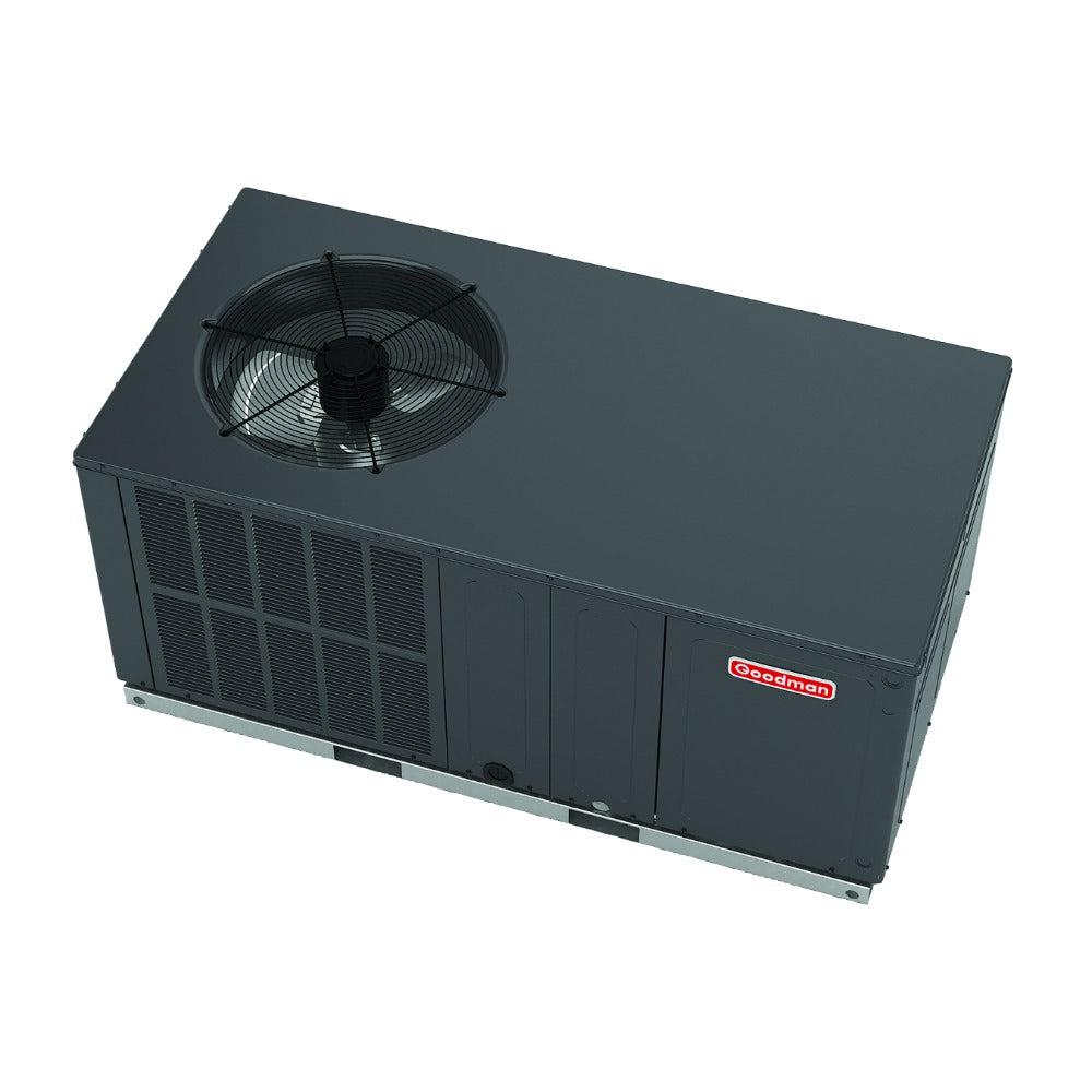 Goodman 2 Ton 13.4 SEER2 Self-Contained Horizontal Package AC Unit - Top View