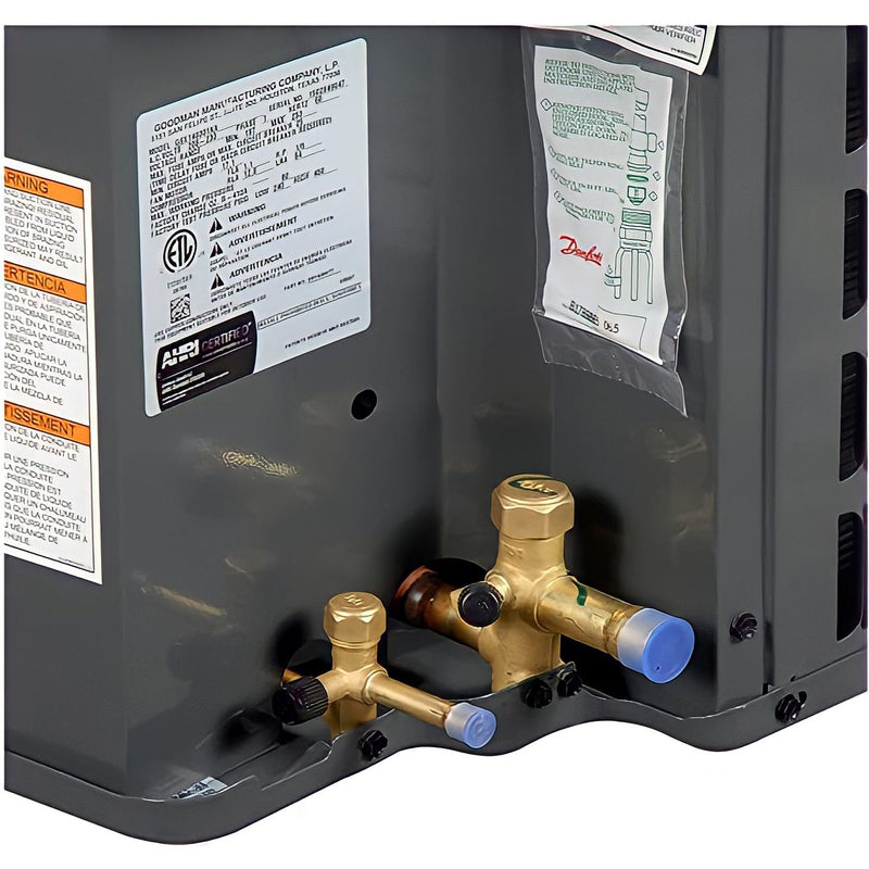 Goodman 5 Ton 17.2 SEER2 2-Stage Air Conditioner Condenser GSXC7060010 Line Connections