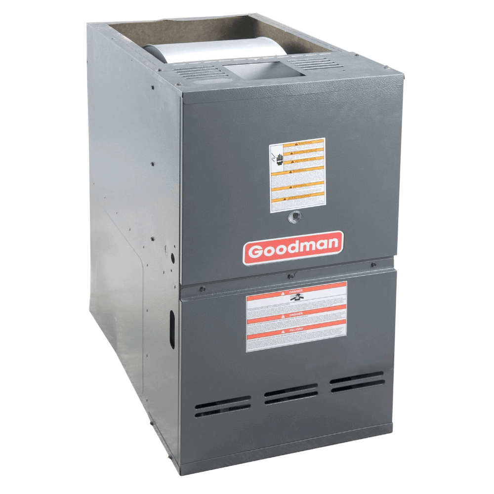 Goodman 80% AFUE 60,000 BTU 2-Stage Low NOx Gas Furnace - Downflow/Horizontal - 14