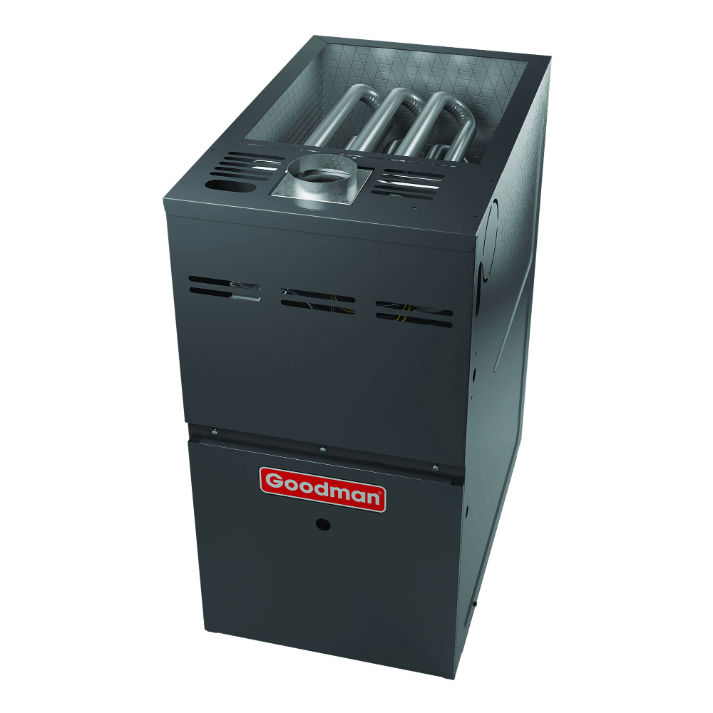 Goodman 80% AFUE 80,000 BTU 2-Stage Gas Furnace - Upflow/Horizontal - 17.5