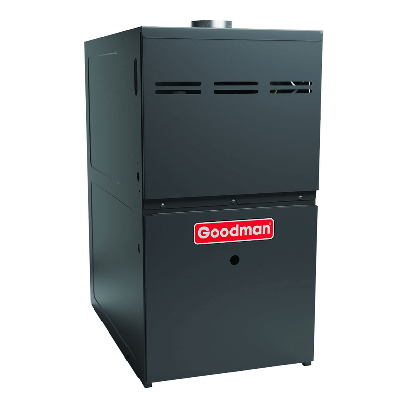 Goodman 80,000 BTU 80% Efficiency 2-Stage Gas Furnace - Upflow/Horizontal - Main View