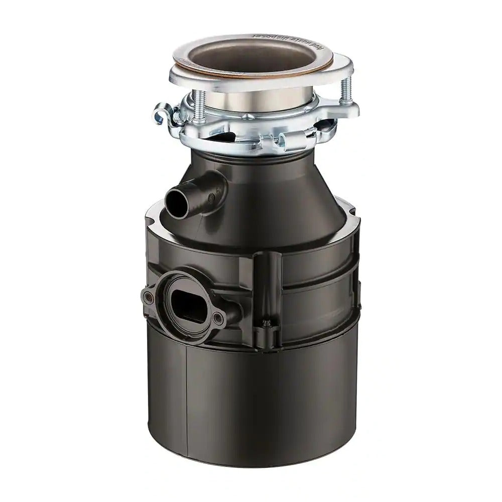 InSinkErator Badger 1 Standard Series 1/3 HP Garbage Disposal without Power Cord - Side View