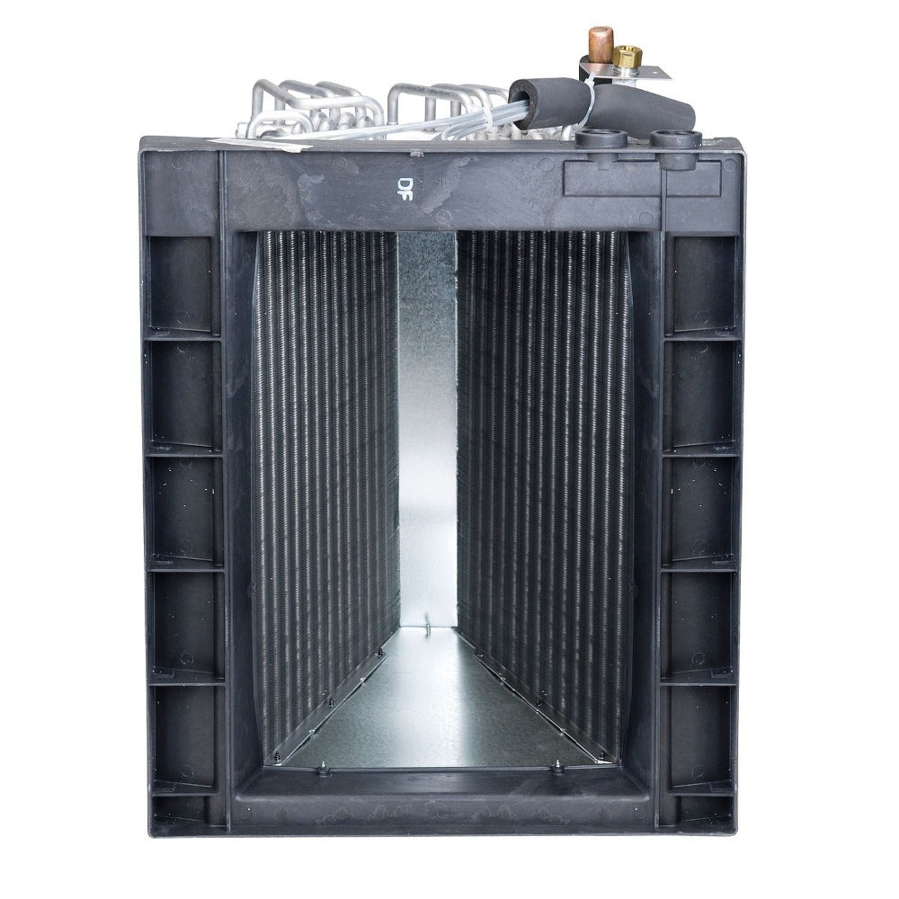 2 Ton 14.4 SEER2 Goodman Heat Pump GSZB402410 and 96% AFUE 60,000 BTU Gas Furnace GMVS960603BU Upflow System with Coil CAPTA3026C4 - Coil Inside View