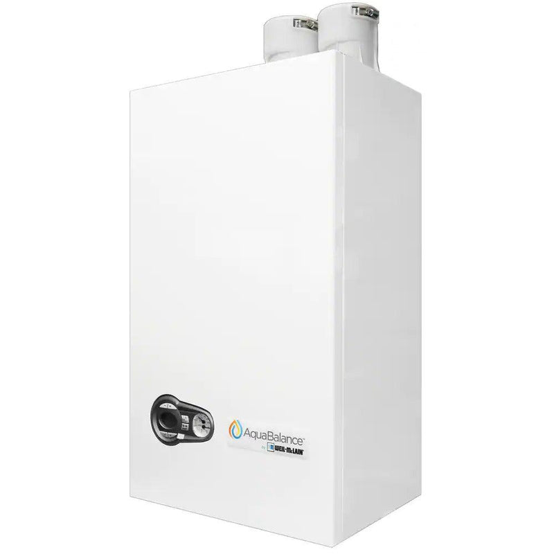 Weil-McLain AB-155H AquaBalance Series 2 155,000 BTU Heat-Only Condensing Gas Boiler - Angled View