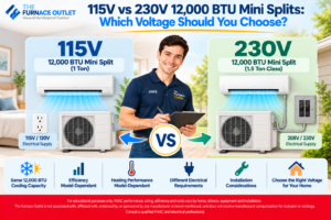 115V vs 230V 12,000 BTU Mini Splits Which Voltage Should You Choose