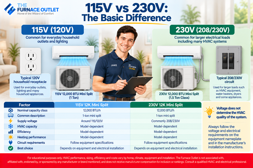 115V vs 230V The Basic Difference