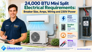 24,000 BTU Mini Split Electrical Requirements Breaker Size, Amps, Wiring and 230V Power