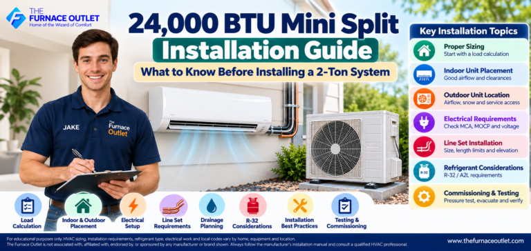 24,000 BTU Mini Split Installation Guide What to Know Before Installing a 2-Ton System