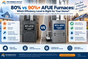80% vs 90%+ AFUE Furnaces: Which Efficiency Level Is Right for Your Home?