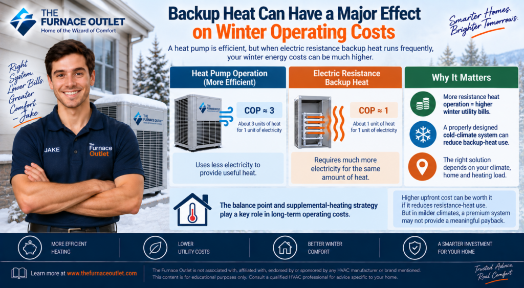 Backup Heat Can Have a Major Effect on Winter Operating Costs