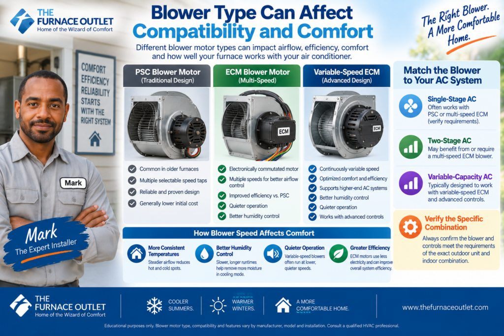 Blower Type Can Affect Compatibility and Comfort