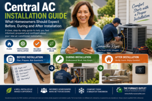 Central AC Installation Guide: What Homeowners Should Expect Before, During and After Installation