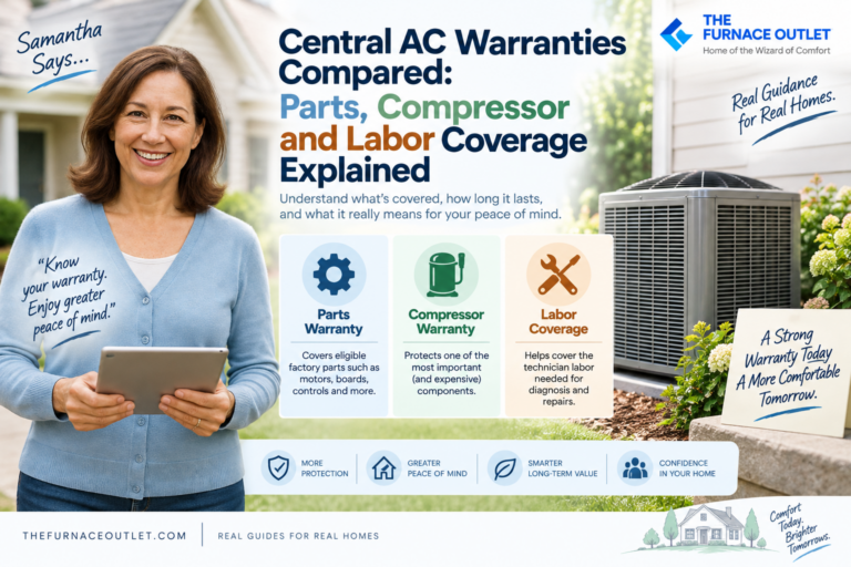 Central AC Warranties Compared: Parts, Compressor and Labor Coverage Explained