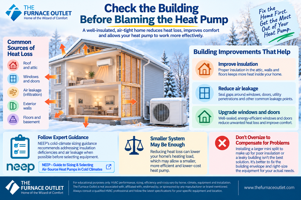 Check the Building Before Blaming the Heat Pump