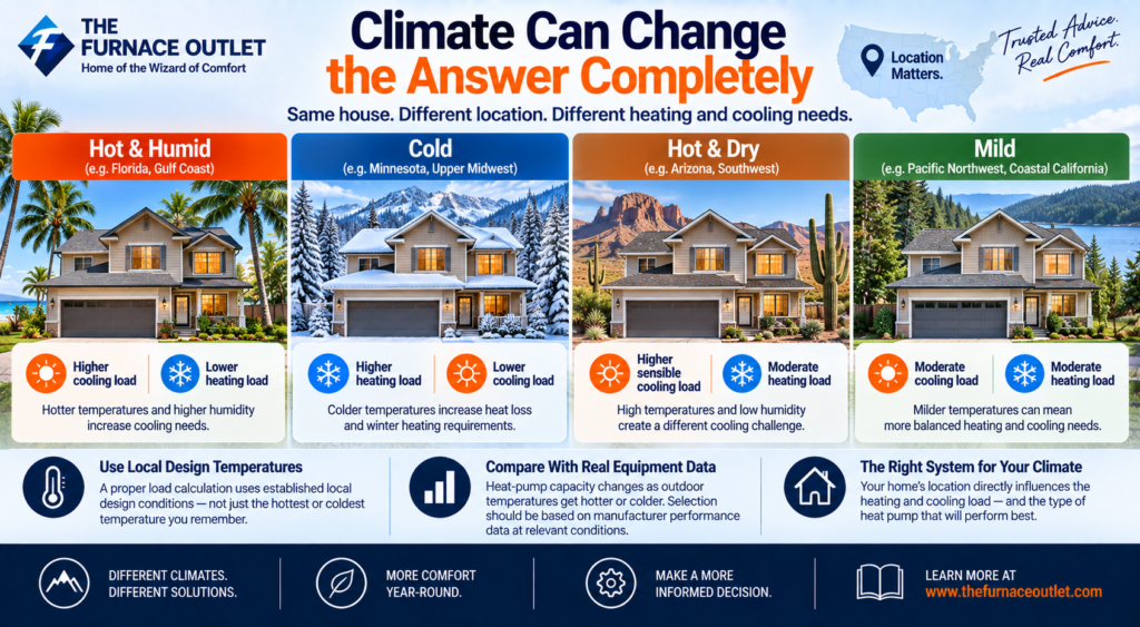 Climate Can Change the Answer Completely