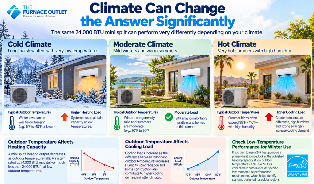 Climate Can Change the Answer Significantly