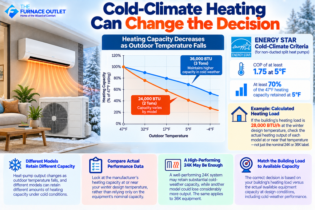 Cold-Climate Heating Can Change the Decision