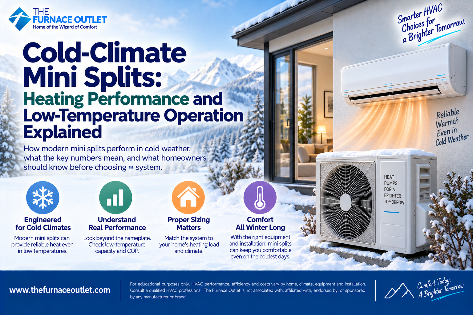 Cold-Climate Mini Splits Heating Performance and Low-Temperature Operation Explained