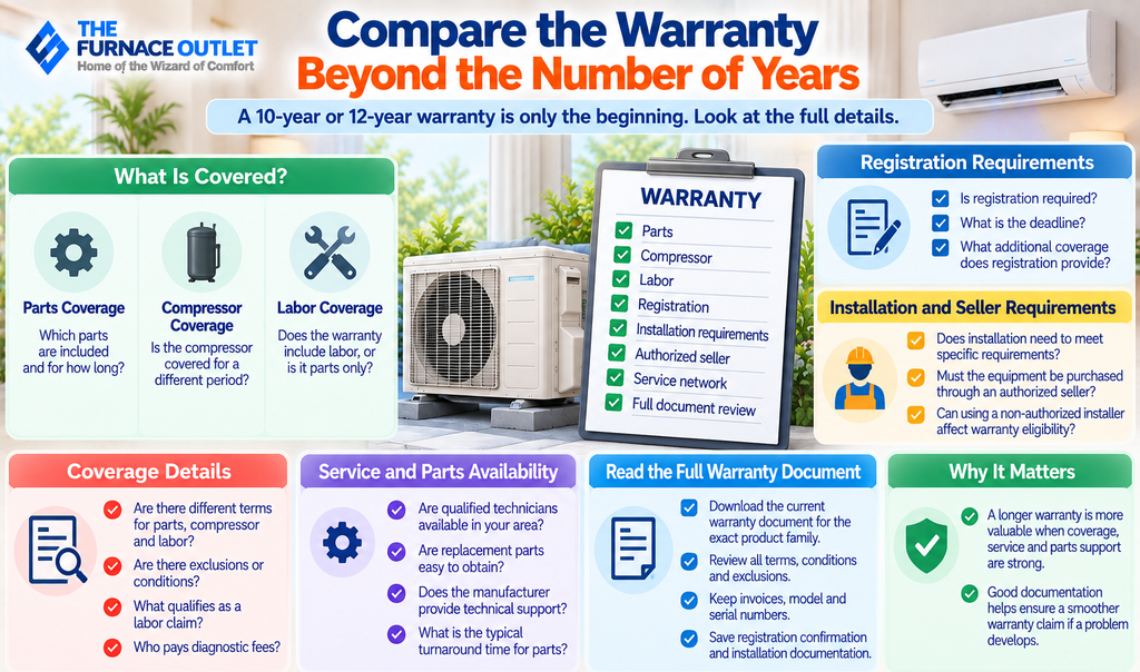 Compare the Warranty Beyond the Number of Years