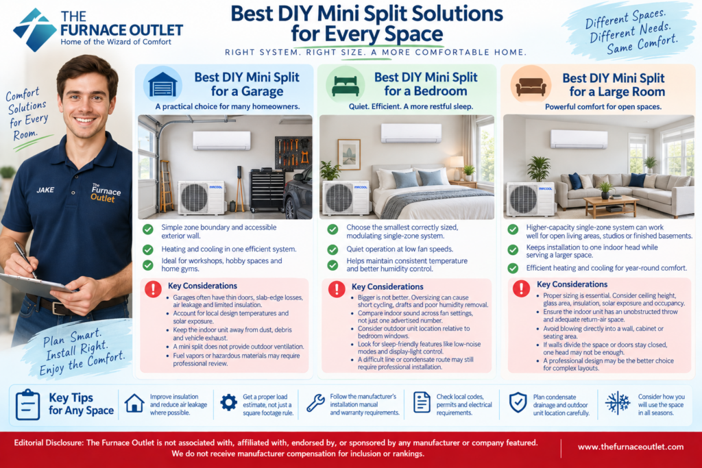 DIY Mini Split Solutions for Every Space