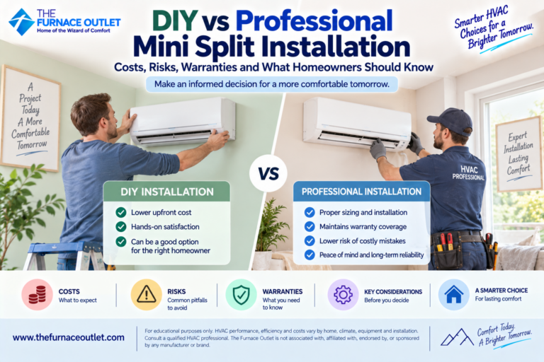 DIY vs Professional Mini Split Installation Costs, Risks, Warranties and What Homeowners Should Know
