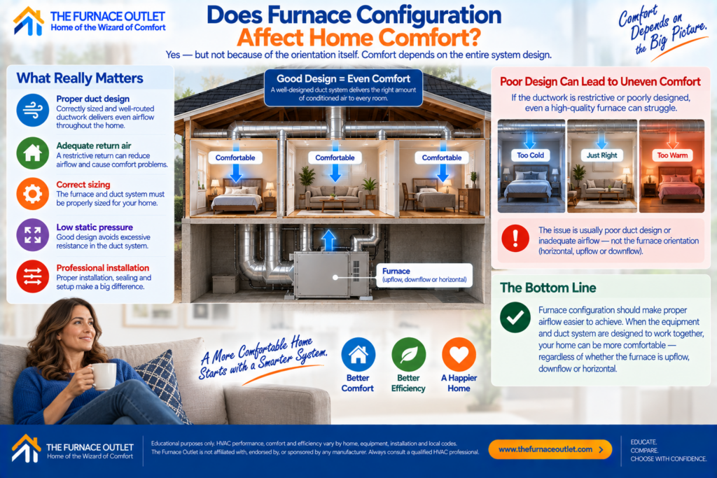 Does Furnace Configuration Affect Home Comfort