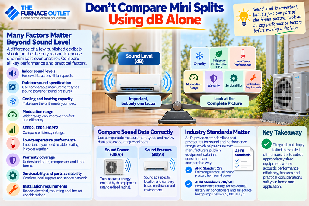 Don't Compare Mini Splits Using dB Alone