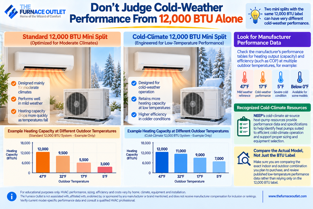 Don't Judge Cold-Weather Performance From 12,000 BTU Alone