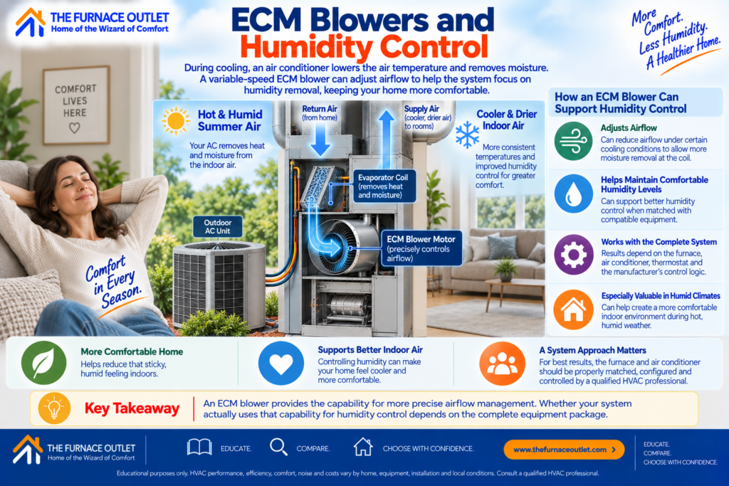 ECM Blowers and Humidity Control