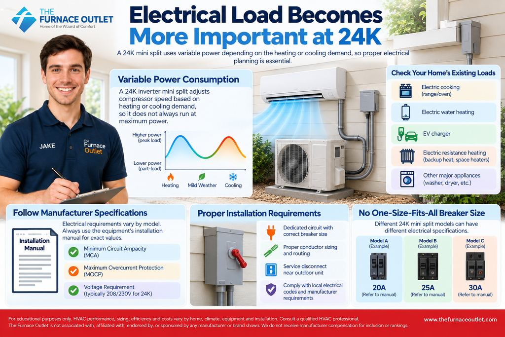 Electrical Load Becomes More Important at 24K